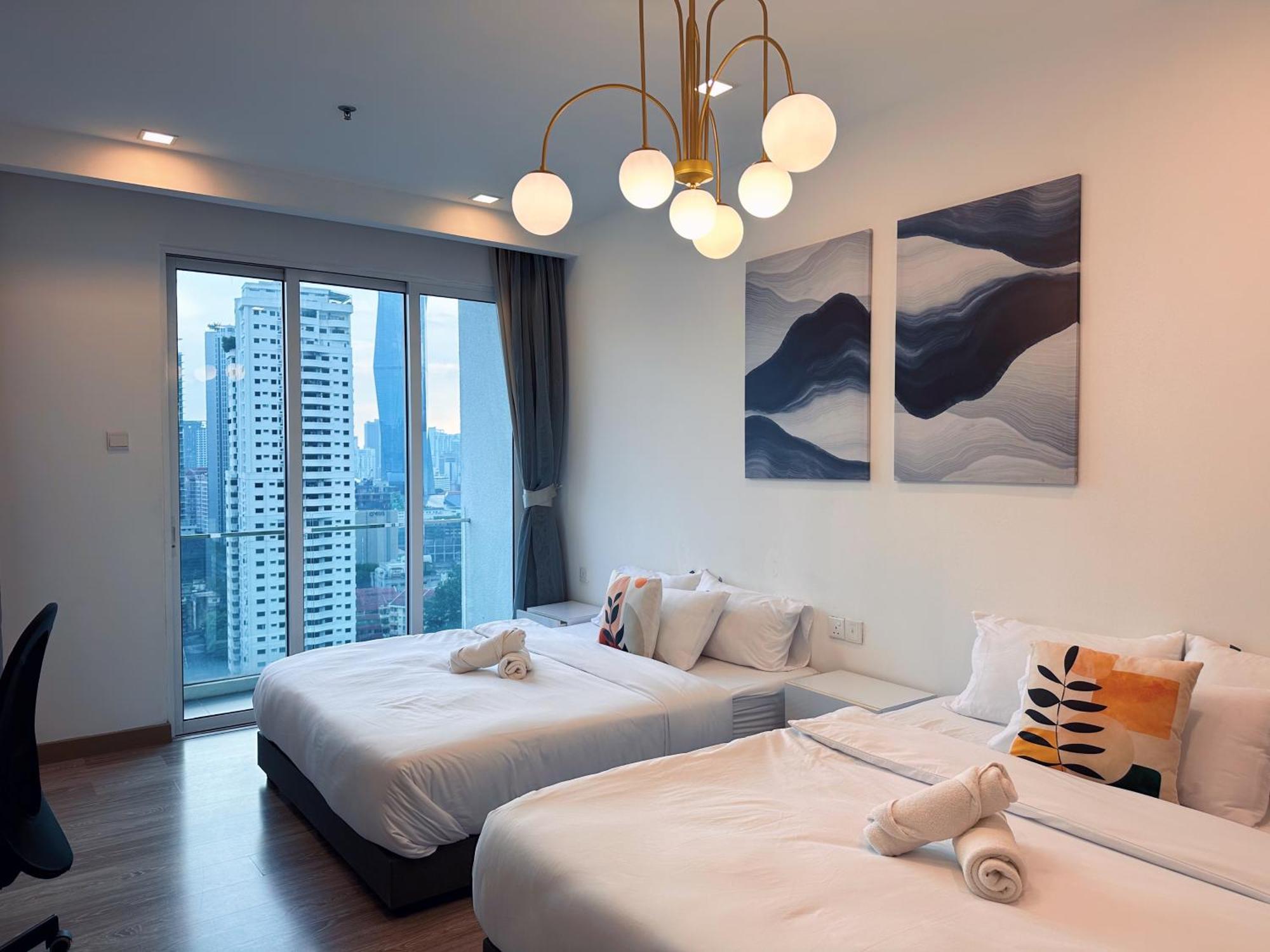 Apartment 6pax Kl Pavilion At Bukit Bintang Netflix & Wifi Kuala Lumpur